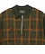 Half Zip Panel Polo Ombre Plaid