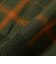 Half Zip Panel Polo Ombre Plaid