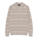 Knit Polo Basket Weave Stripe