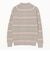 Knit Polo Basket Weave Stripe