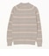 Knit Polo Basket Weave Stripe