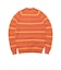 Knit Polo Basket Weave Stripe