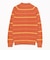 Knit Polo Basket Weave Stripe