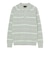 Knit Polo Basket Weave Stripe
