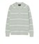 Knit Polo Basket Weave Stripe