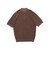 Knit Polo Front Stripe Jacquard