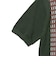 Knit Polo Front Stripe Jacquard