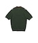 Knit Polo Front Stripe Jacquard