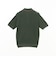 Knit Polo Front Stripe Jacquard