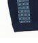 Knit Polo Front Stripe Jacquard