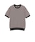 Knit Tee Dot Pattern Jacquard