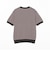 Knit Tee Dot Pattern Jacquard