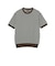 Knit Tee Dot Pattern Jacquard