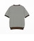 Knit Tee Dot Pattern Jacquard