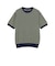 Knit Tee Dot Pattern Jacquard