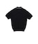 Knit Polo Raised Pattern Jacquard Line