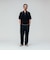 Knit Polo Raised Pattern Jacquard Line