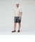 Knit Polo Raised Pattern Jacquard Line