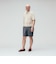 Knit Polo Raised Pattern Jacquard Line