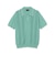 Knit Polo Raised Pattern Jacquard Line