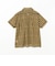Italian Collar Mesh Print