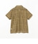 Italian Collar Mesh Print