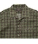 Italian Collar Mesh Print