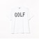 ORANGE LABEL / ストレッチ バックロゴ フロントオープン ポロシャツ（吸水速乾・UVカット）