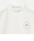 ORANGE LABEL / サッカーシャツ風 ストレッチ モックネックシャツ