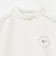ORANGE LABEL / サッカーシャツ風 ストレッチ モックネックシャツ