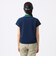 ORANGE LABEL / サッカーシャツ風 ストレッチ モックネックシャツ