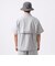 ORANGE LABEL / ストレッチ ハーフジップ ショートスリーブ ピステ（撥水）