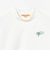ORANGE LABEL / ヨーク異素材切り替え ロゴモックネックシャツ