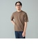 【別注】LORENZONI / コットン 12ゲージ ハイネック ショートスリーブ ニット