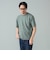 【別注】LORENZONI / コットン 12ゲージ ハイネック ショートスリーブ ニット