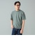 【別注】LORENZONI / コットン 12ゲージ ハイネック ショートスリーブ ニット