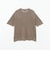 【別注】MORGANO / コットンリネン クルーネック ショートスリーブ ニット