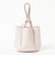 GIANNI CHIARINI / レザー LILY ハンドバッグ