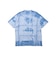 Crew Tee ”Itajime Shibori”