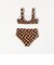SEAESTA SURF / Wavy Checks Sport Two Piece Swimsuit（3～8才）