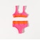 SEAESTA SURF / Crinkle Color Block Two Piece Swimsuit（3～8才）