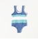 SEAESTA SURF / Crinkle Color Block Two Piece Swimsuit（3～8才）