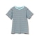 テレコ ボーダー ショートスリーブ Tシャツ（90～140cm）