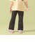 裾レース フレア パンツ （90～140cm）楽ちん / リラックスパンツ / 通学 /