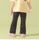 裾レース フレア パンツ （90～140cm）楽ちん / リラックスパンツ / 通学 /