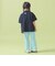 裾レース フレア パンツ （90～140cm）楽ちん / リラックスパンツ / 通学 /