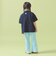 裾レース フレア パンツ （90～140cm）楽ちん / リラックスパンツ / 通学 /