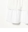 カットソーレース ティアード スカート
