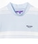 PURPLE LABEL / バックタック ボーダー モックネック トップス（接触冷感・吸水速乾・UVカット）