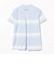PURPLE LABEL / バックタック ボーダー モックネック トップス（接触冷感・吸水速乾・UVカット）